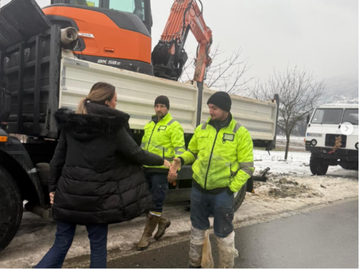 OGLASILA SE MINISTARKA MESAROVIĆ U Ljuboviji situacija na elektroenergetskoj infrastrukturi stabilizovana